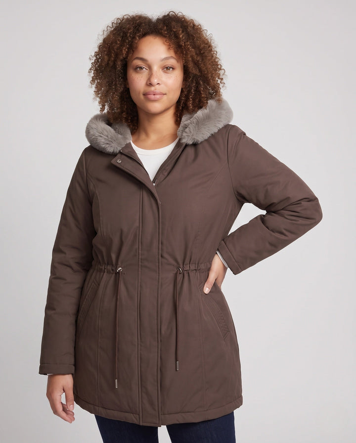 Parka Damska Stylowa Casualowa Elegancka
