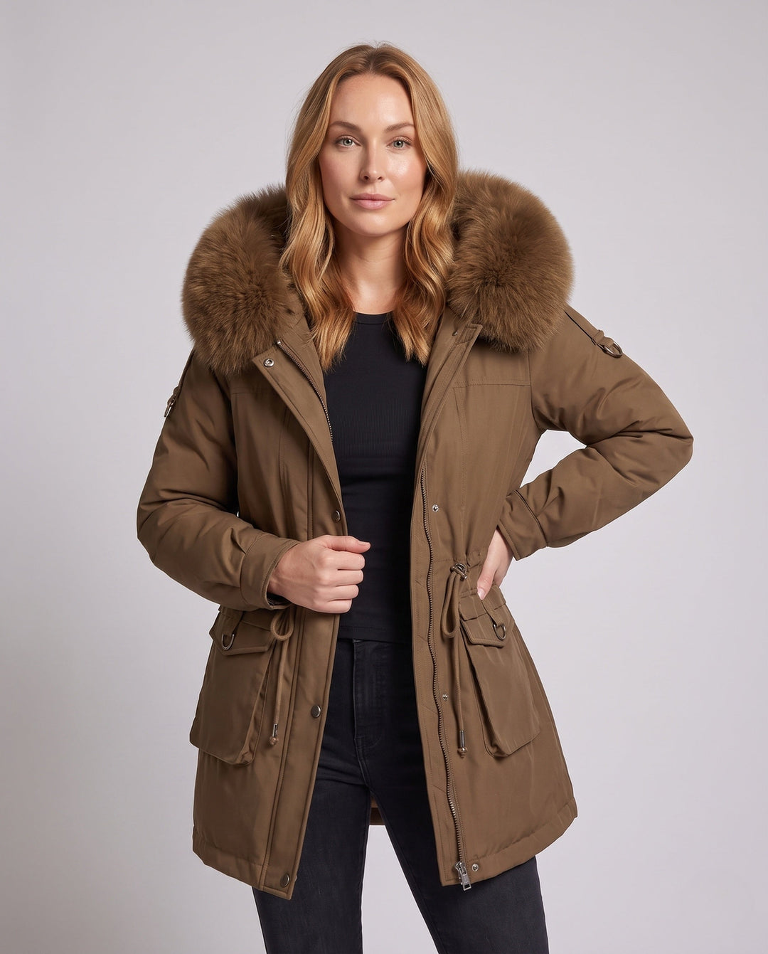 Parka Damska Wygodna Stylowa Nowoczesna