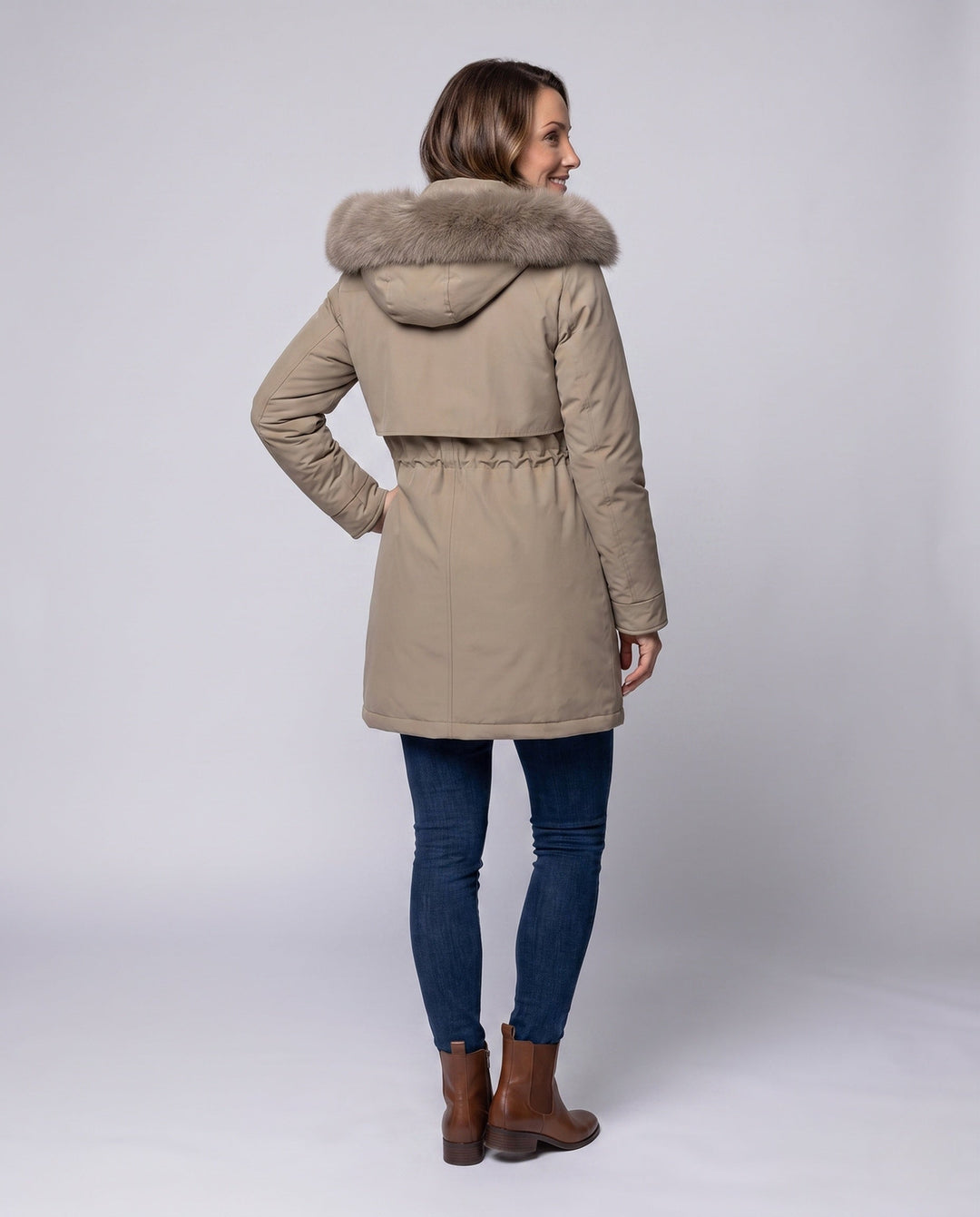 Parka Damska Wygodna Stylowa Casualowa