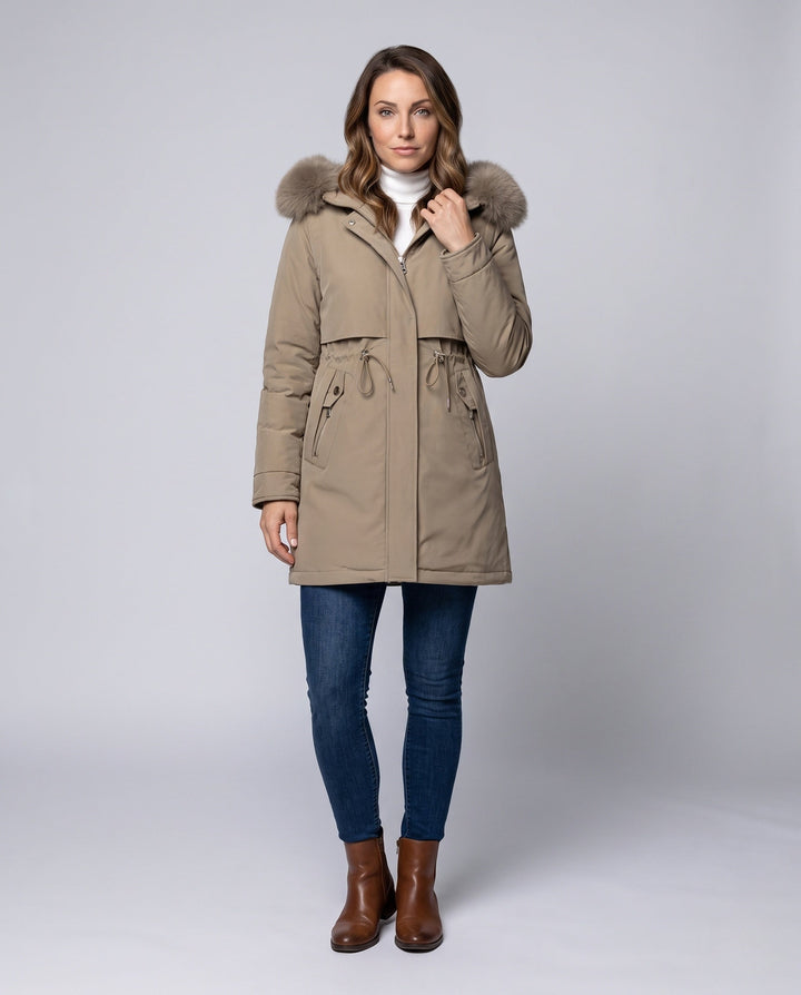 Parka Damska Wygodna Stylowa Casualowa