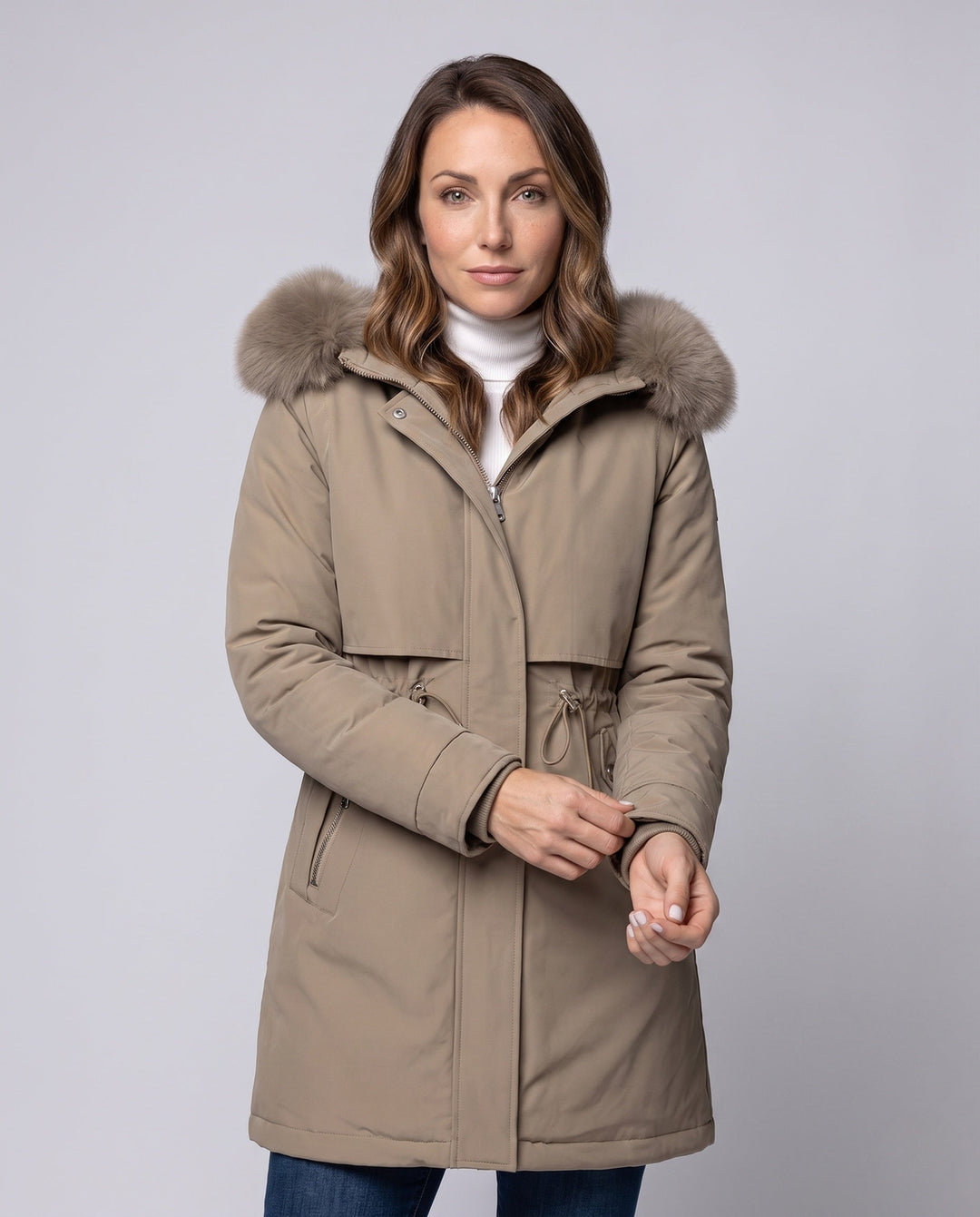 Parka Damska Wygodna Stylowa Casualowa