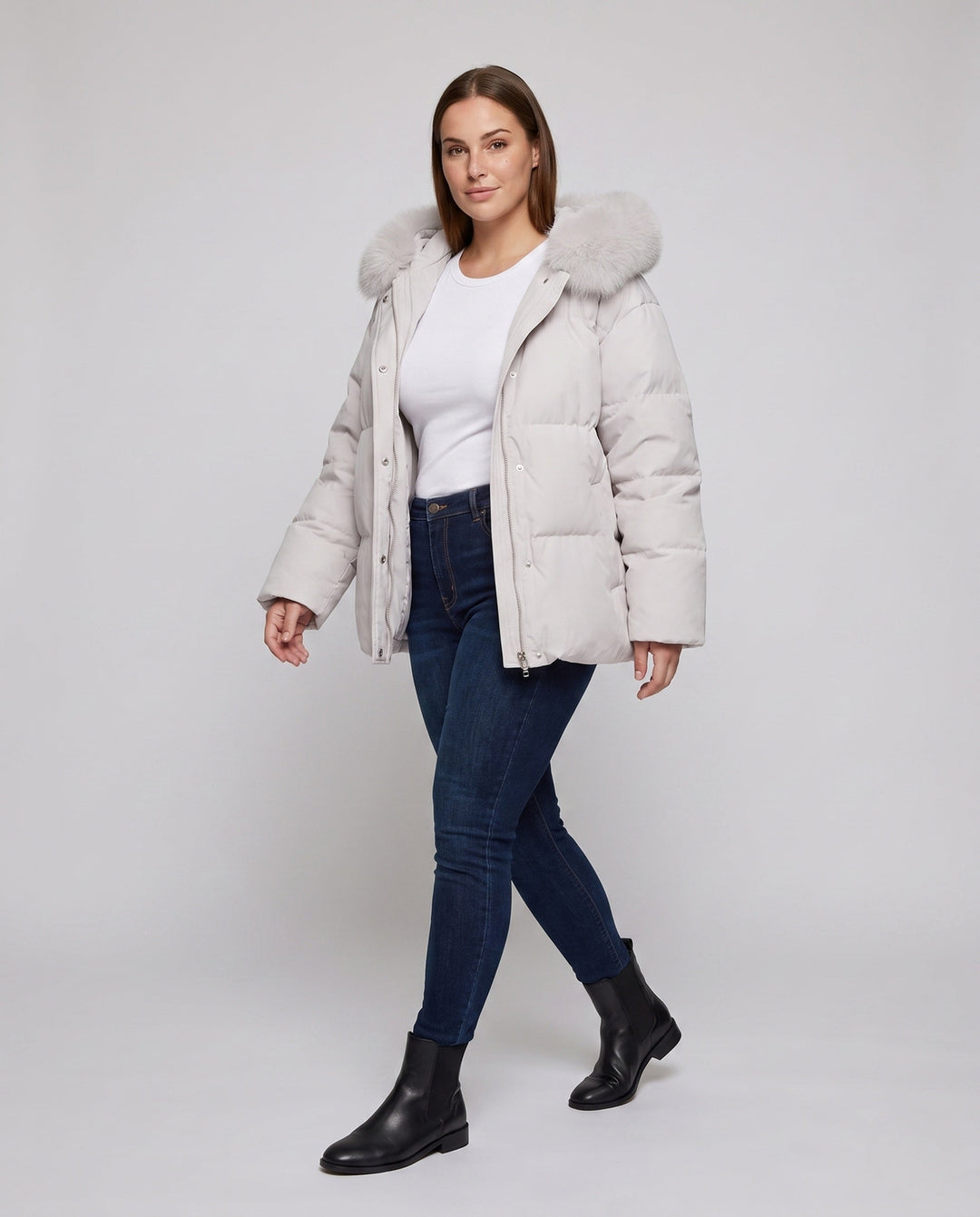 Parka Damska Wygodna Stylowa Casualowa