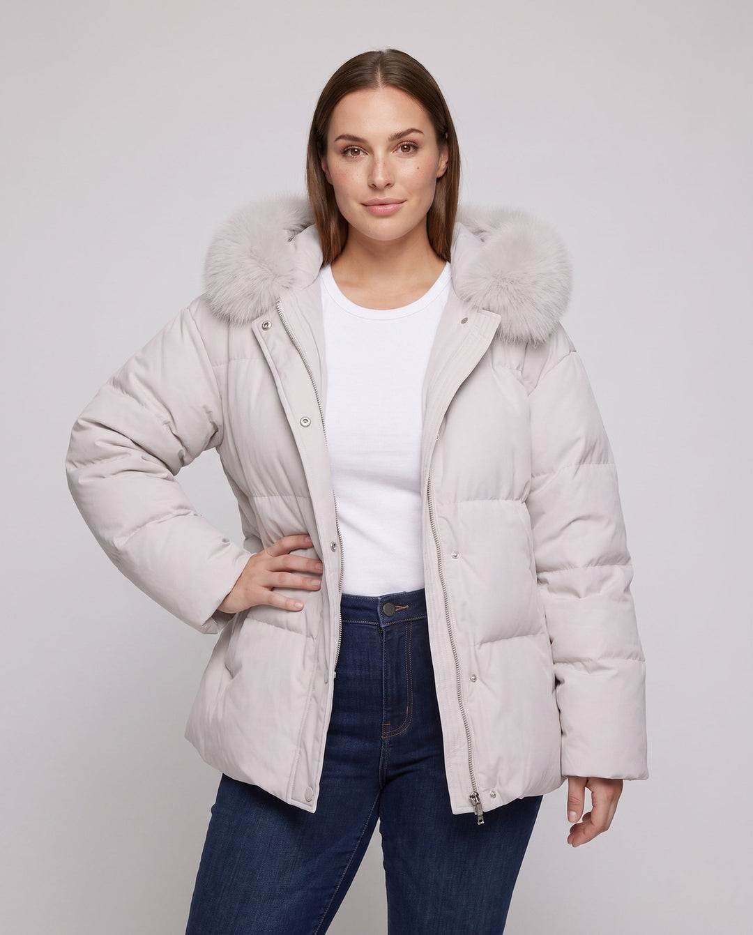 Parka Damska Wygodna Stylowa Casualowa