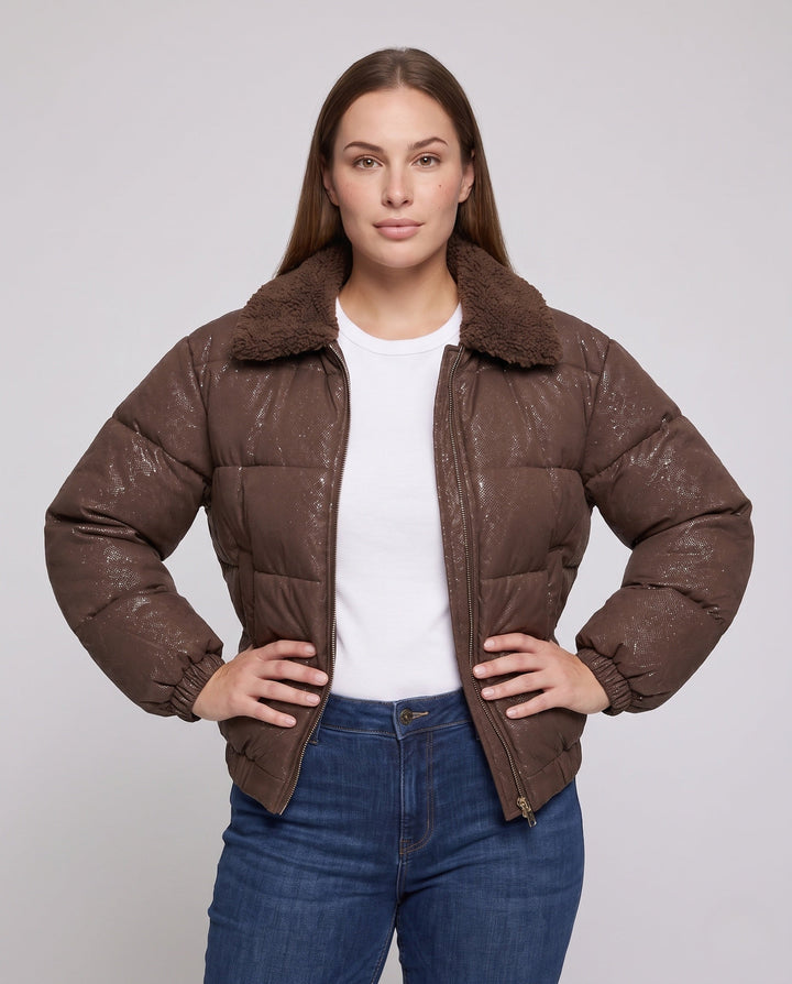 Kurtka Pikowana Damska Wygodna Stylowa Sportowa