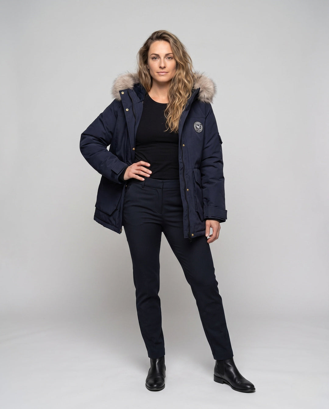 Parka Damska Wygodna Stylowa Nowoczesna