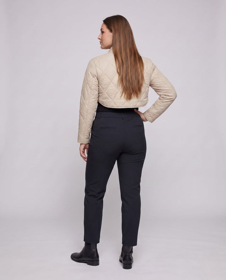 Kurtka Pikowana Damska Stylowa Casualowa Elegancka