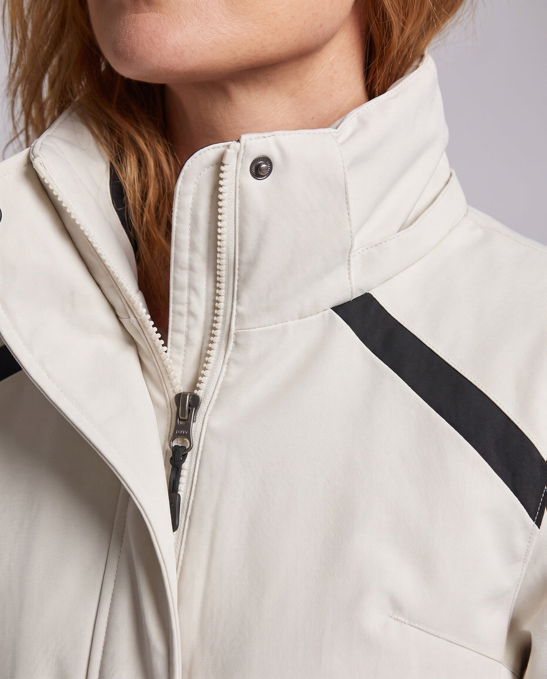 Damska versatile z kapturem parka z warming polarowa lining i wodoodporna surface Lumaza