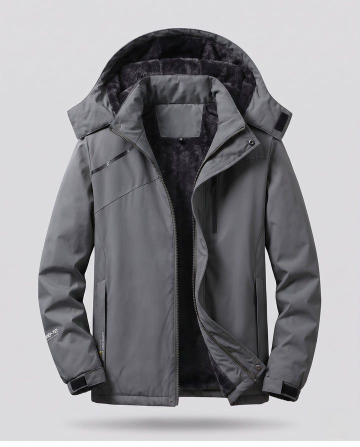 Damska Versatile z kapturem Parka z Warming polarowa Lining i wodoodporna Surface Lumaza