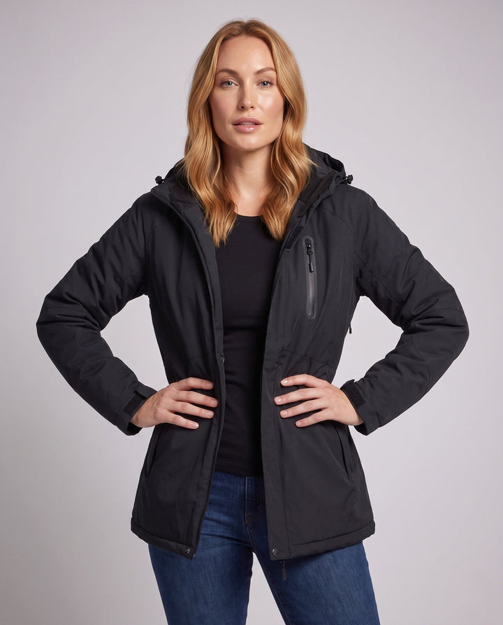 Damska funkcjonalna Transition kurtka z Removable Hood Lumaza