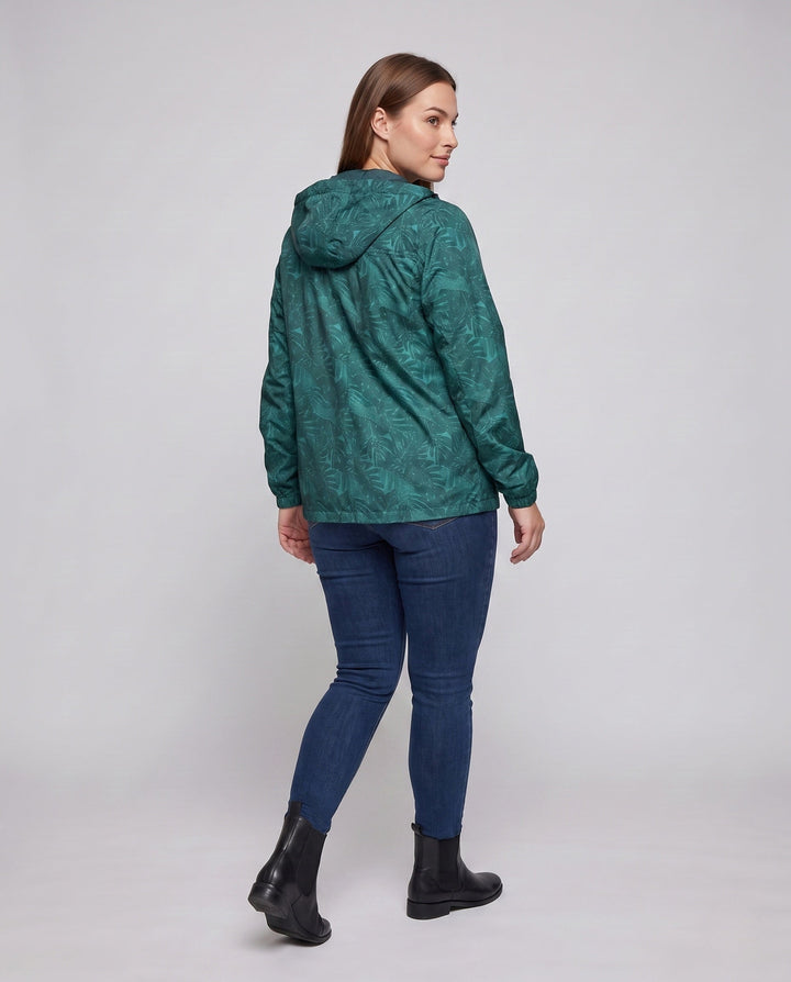 Damska Light Rain kurtka z kapturem i Reflective Accents Lumaza