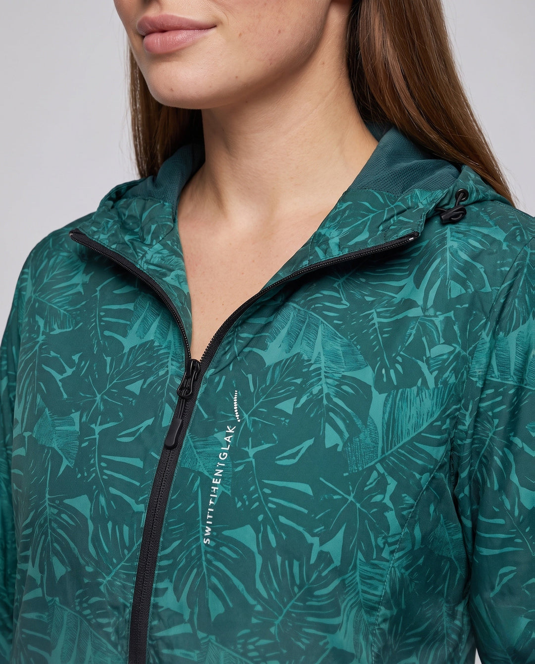 Damska Light Rain kurtka z kapturem i Reflective Accents Lumaza