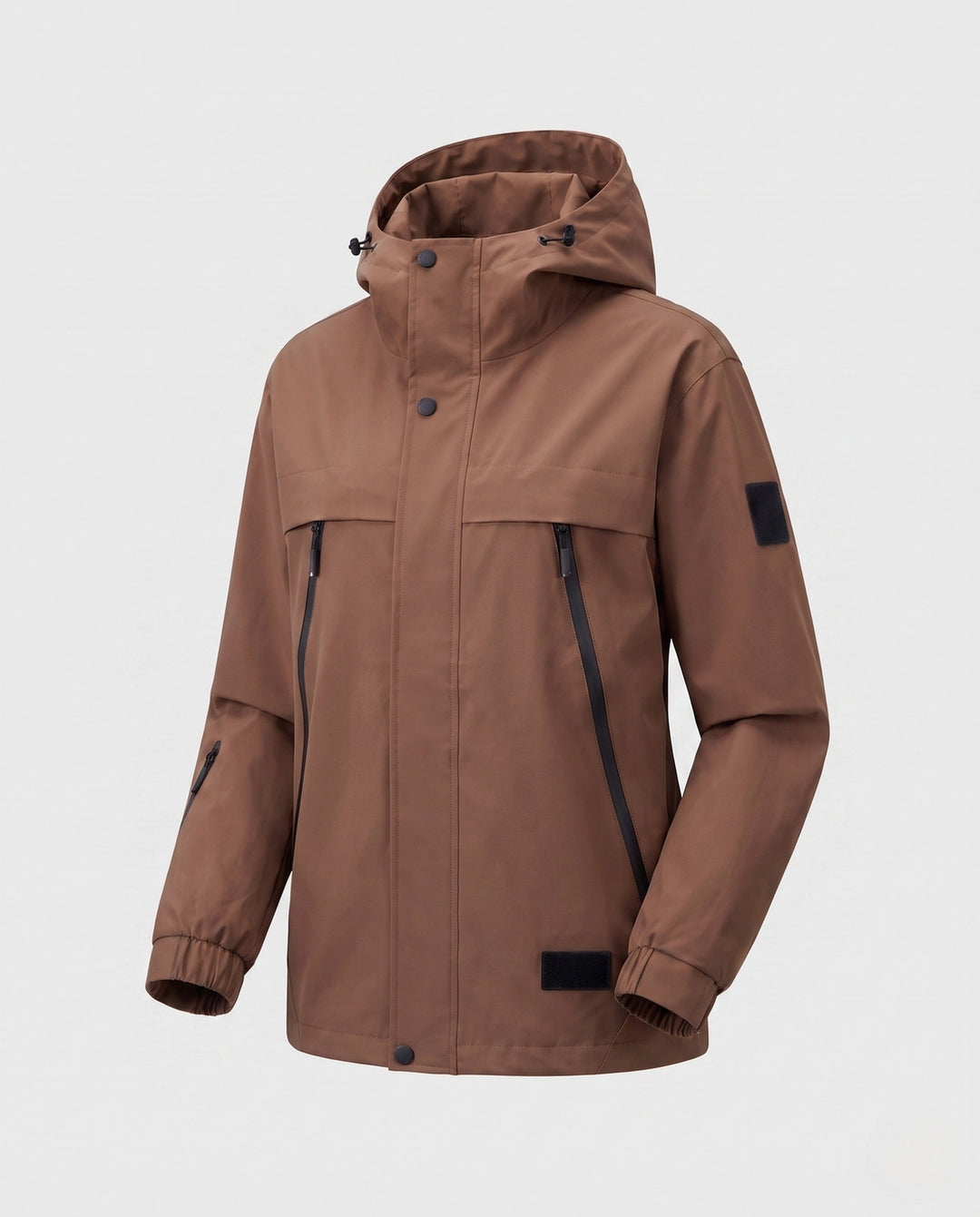 Damska transitional kurtka z kieszeniami i hood Lumaza