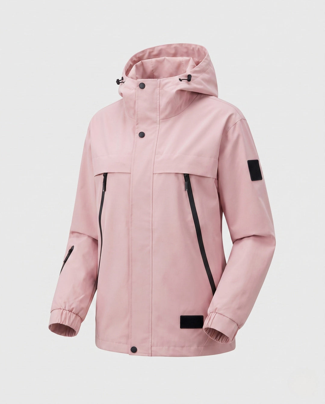 Damska transitional kurtka z kieszeniami i hood Lumaza