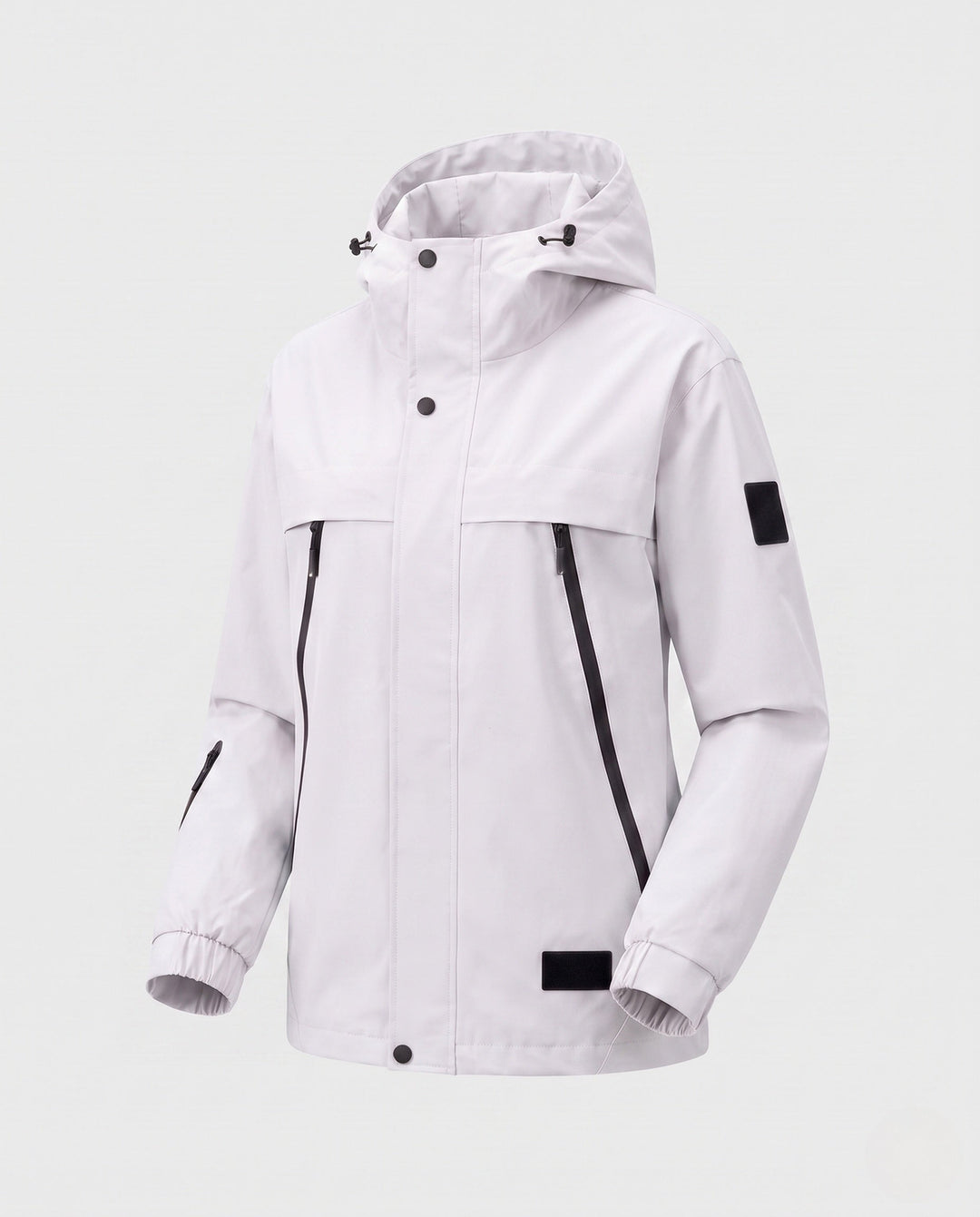 Damska transitional kurtka z kieszeniami i hood Lumaza