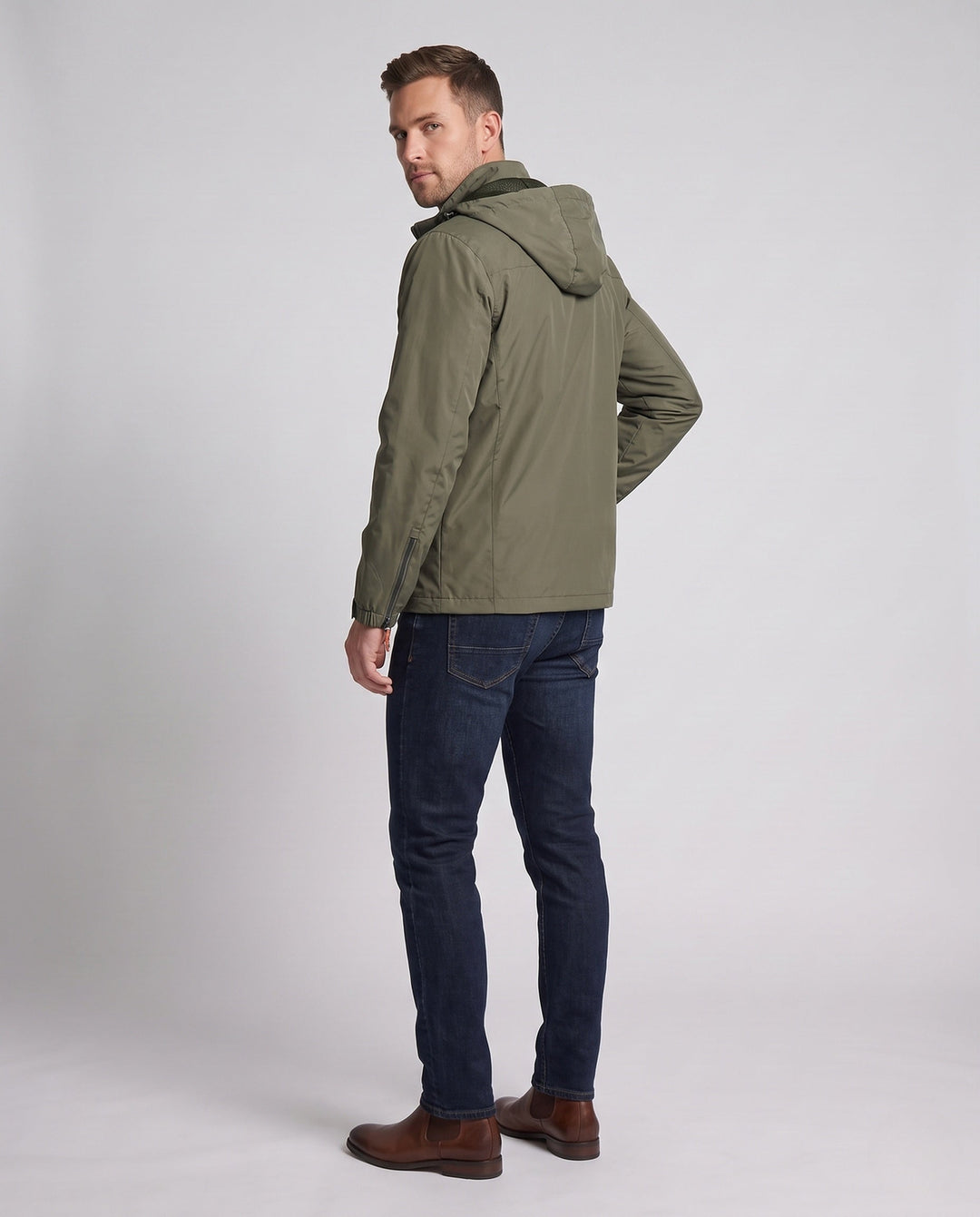 Męski Technical Windbreaker Kurtka