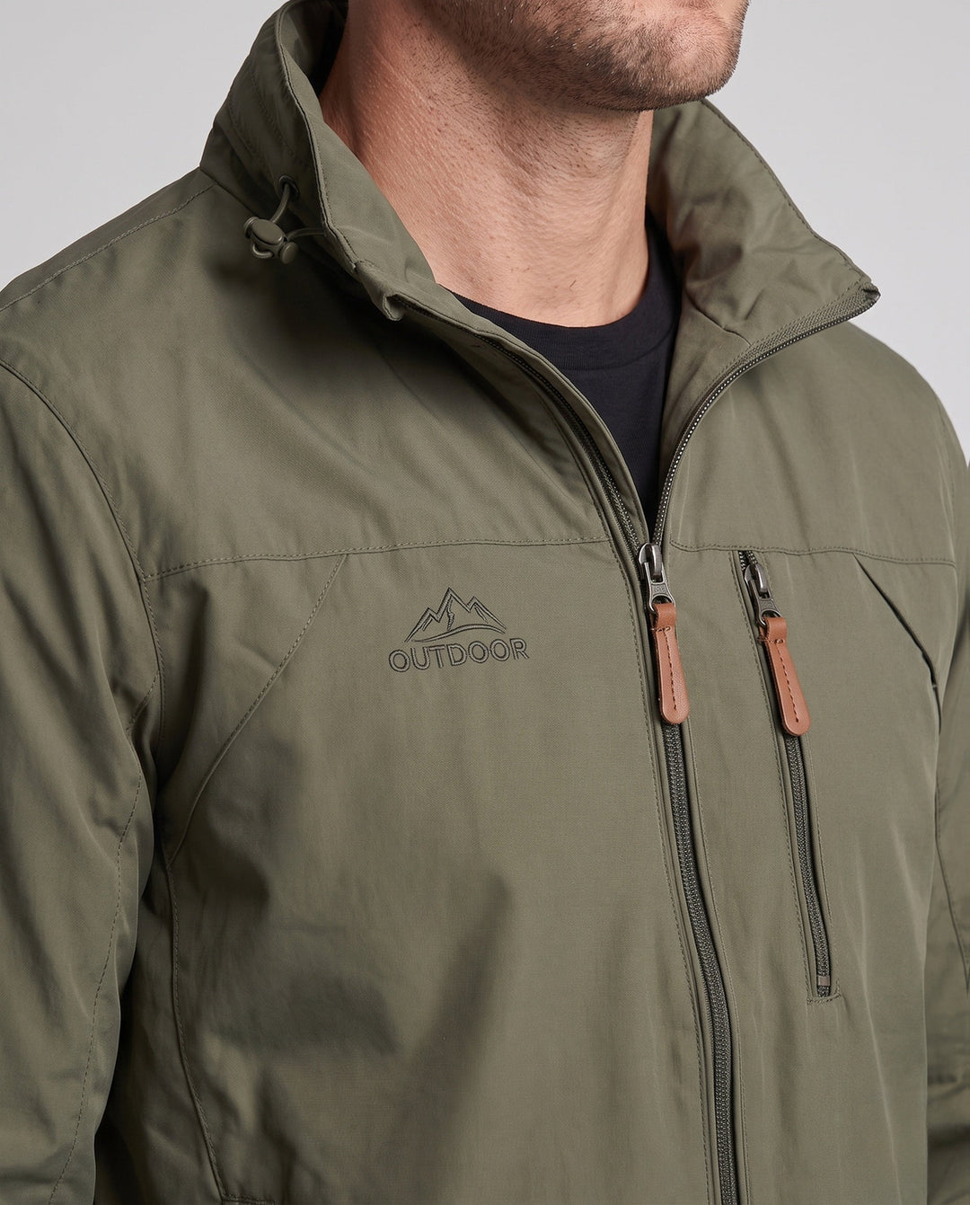 Męski Technical Windbreaker Kurtka