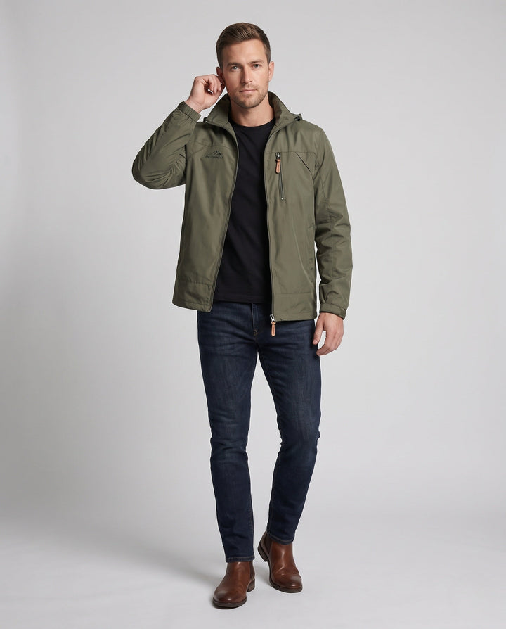 Męski Technical Windbreaker Kurtka