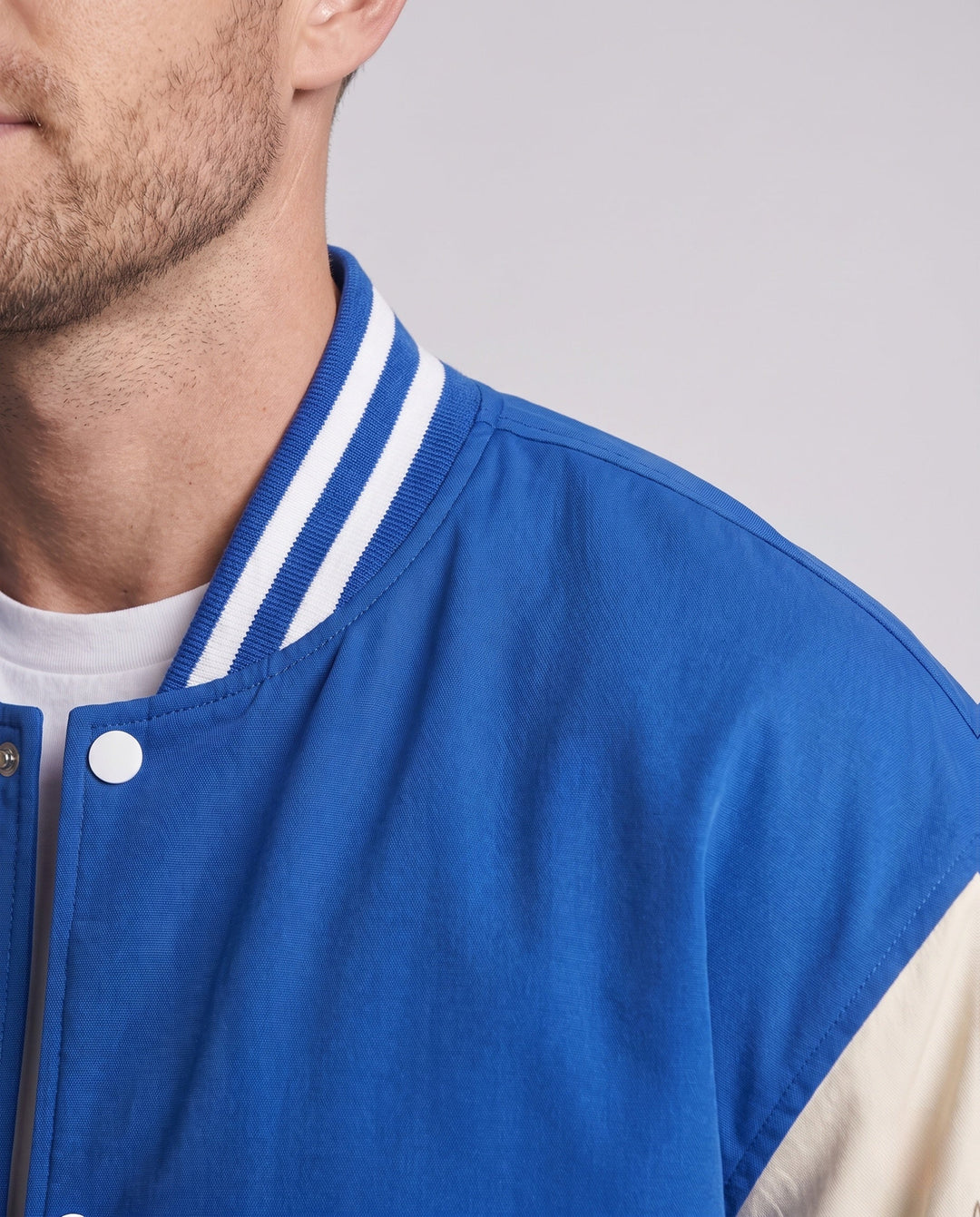 Męski Trendy Varsity Kurtka