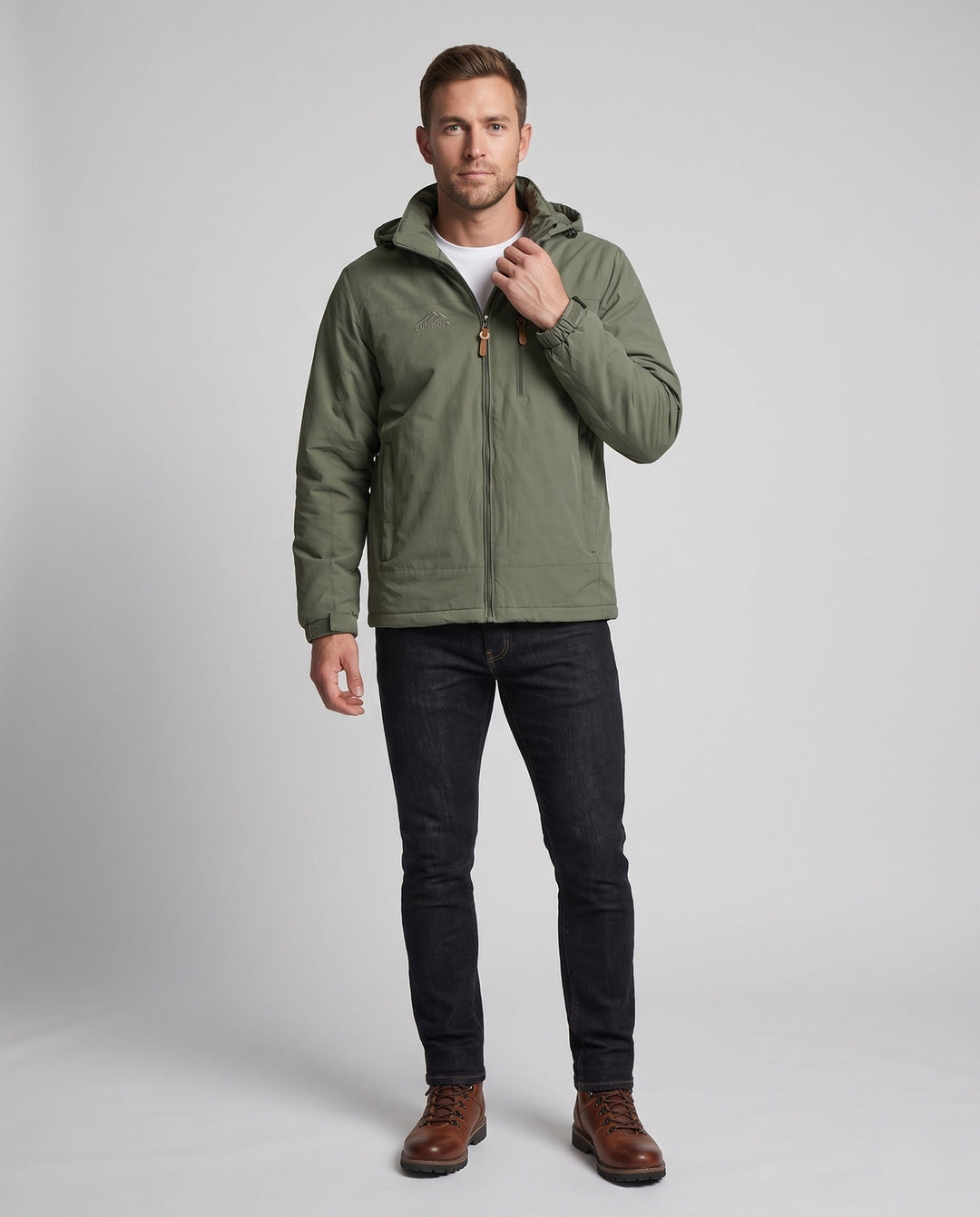 Męski Water-Resistant Outdoorowy Kurtka