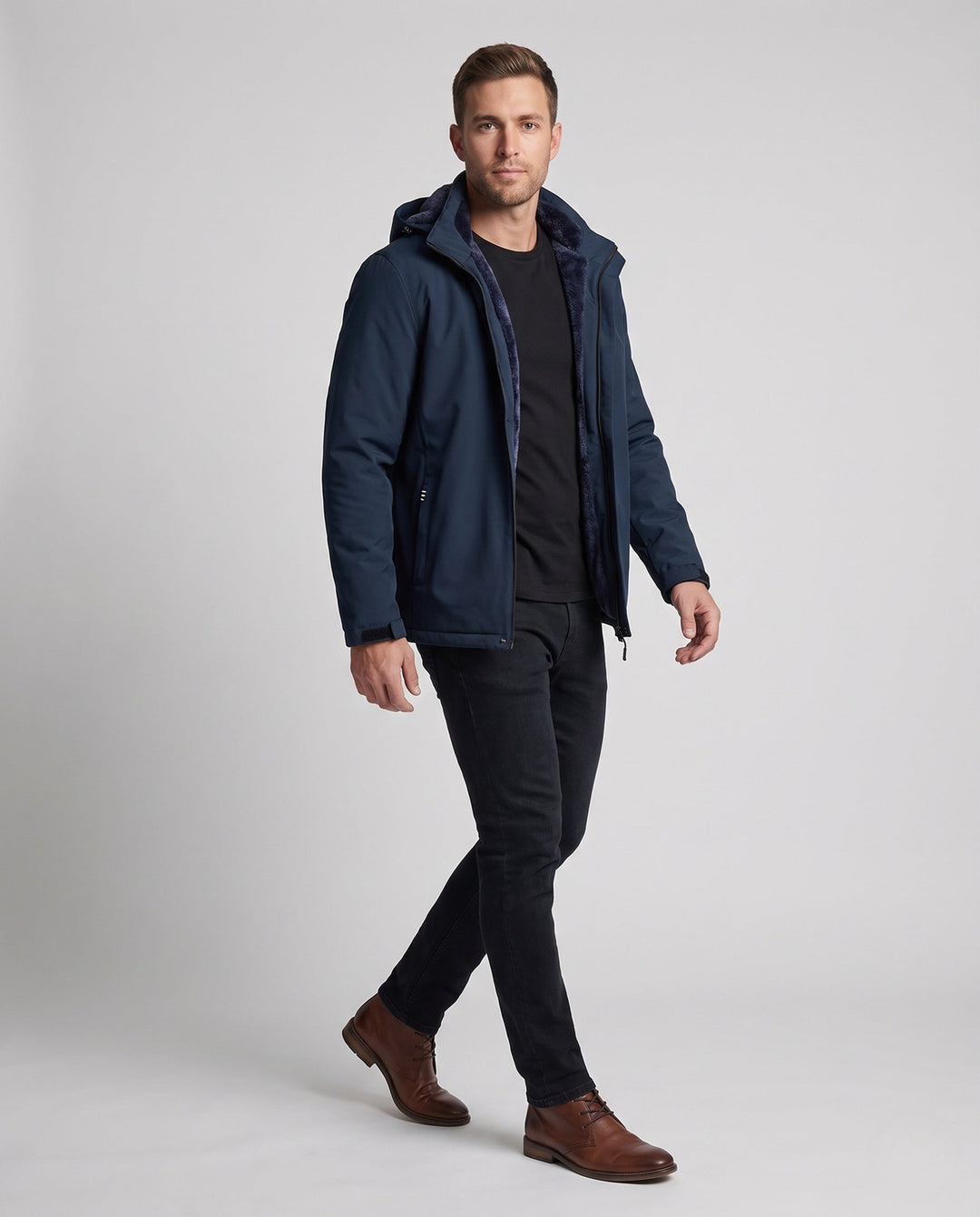 Męski Weatherproof Transitional Kurtka z Polar Podszewka