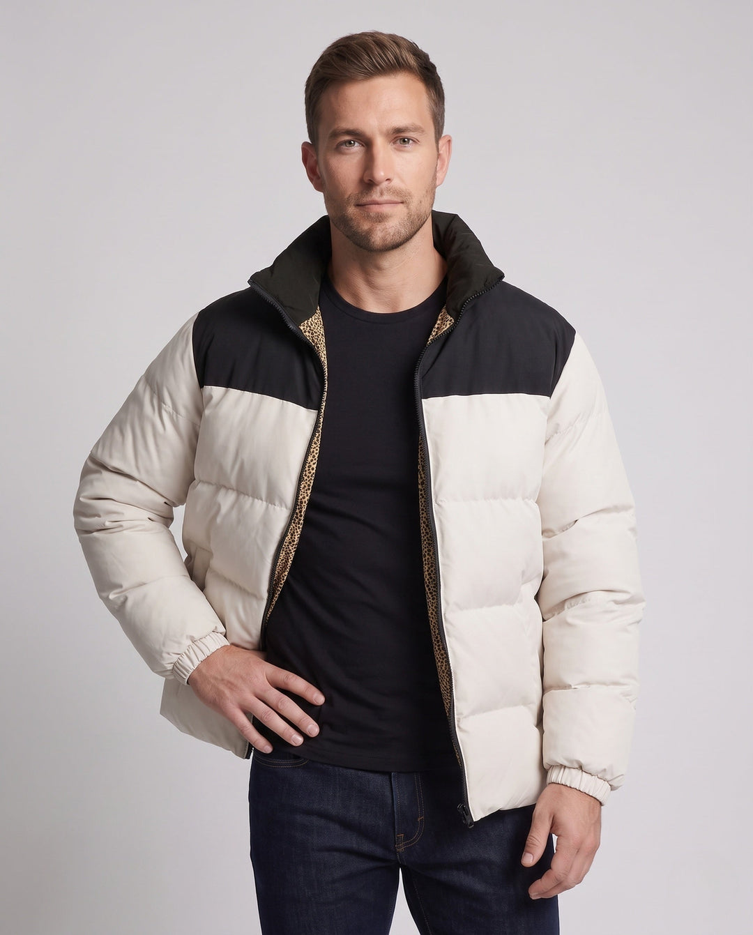 Męski Winter Kurtka z Heat Protection