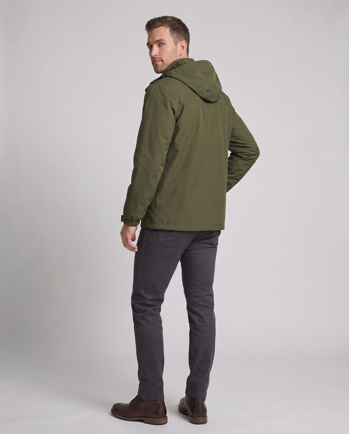 Unisex funkcjonalna kurtka z regulowanym Hood Lumaza
