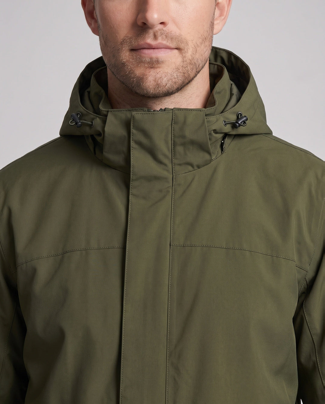 Unisex funkcjonalna kurtka z regulowanym Hood Lumaza