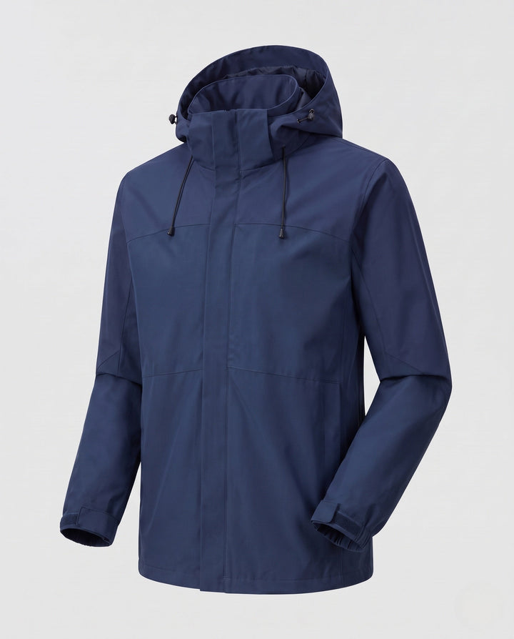 Unisex funkcjonalna kurtka z regulowanym Hood Lumaza