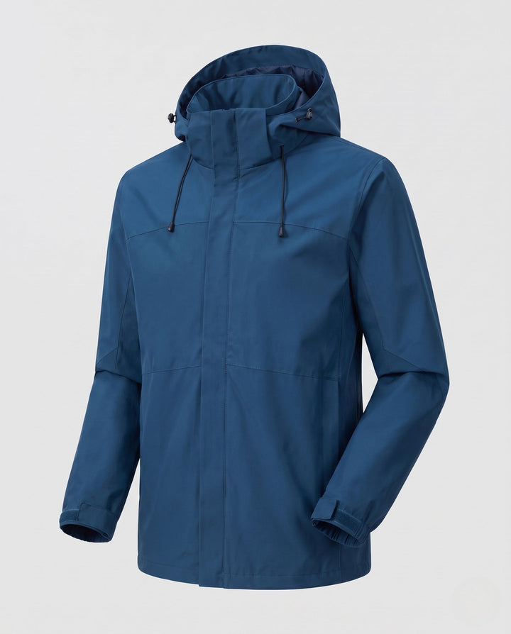 Unisex funkcjonalna kurtka z regulowanym Hood Lumaza