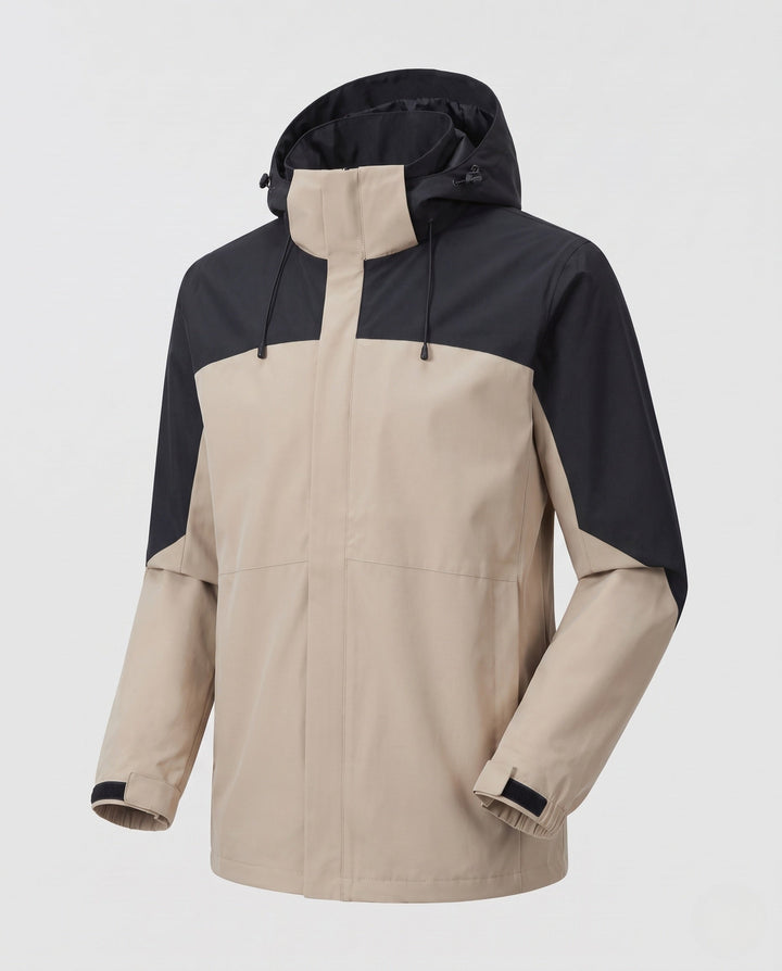 Unisex funkcjonalna kurtka z regulowanym Hood Lumaza