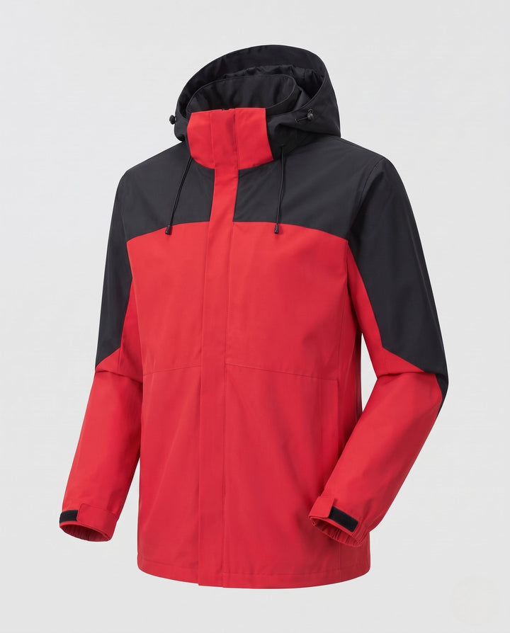 Unisex funkcjonalna kurtka z regulowanym Hood Lumaza