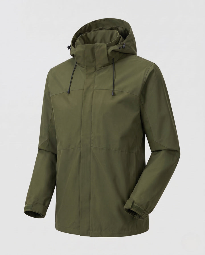Unisex funkcjonalna kurtka z regulowanym Hood Lumaza