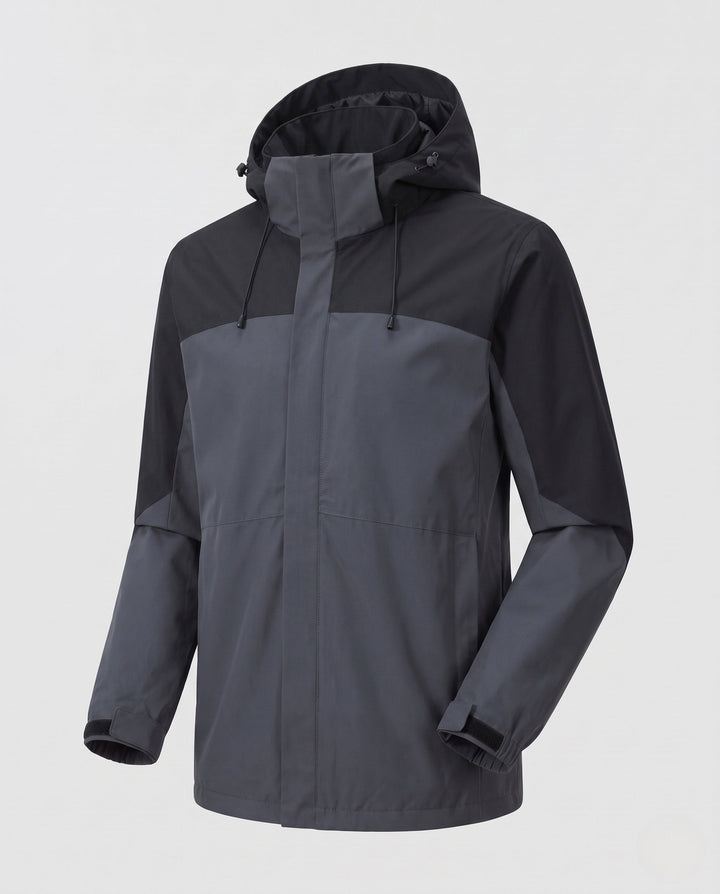 Unisex funkcjonalna kurtka z regulowanym Hood Lumaza