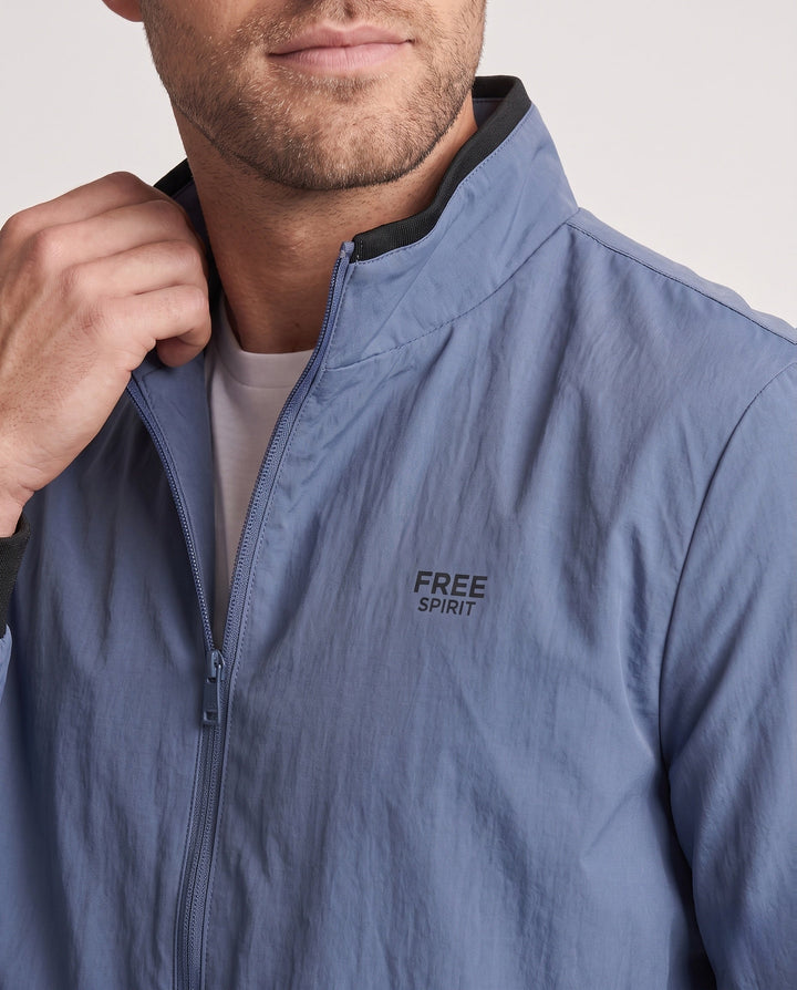 Męski Lekki Windbreaker Kurtka z Zamek