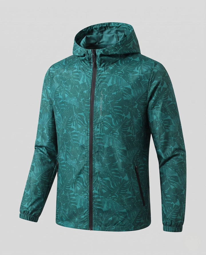 Damska lekka Rain kurtka z regulowanym Hood Lumaza