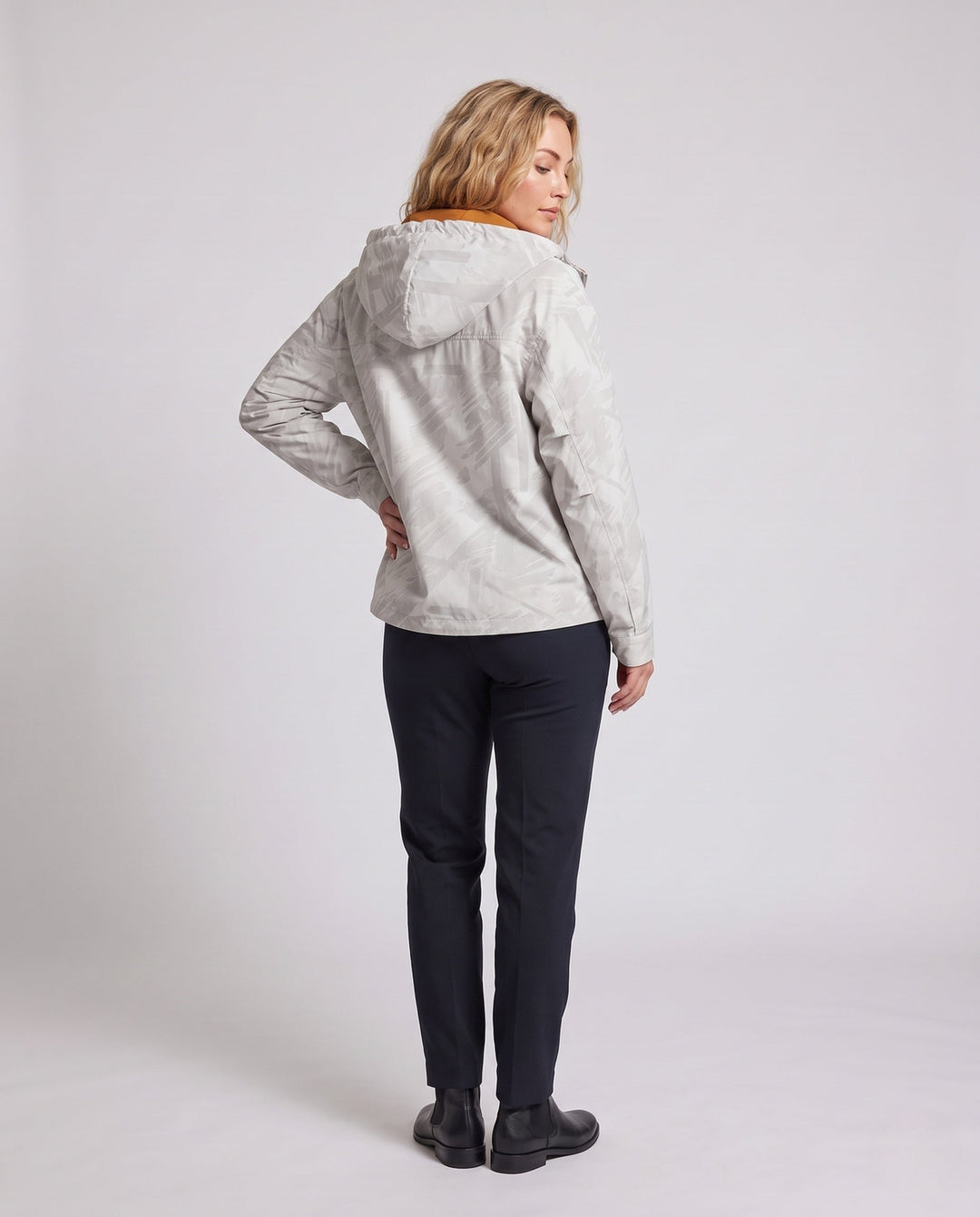 Damska Fashionable Transitional kurtka z kapturem Lumaza