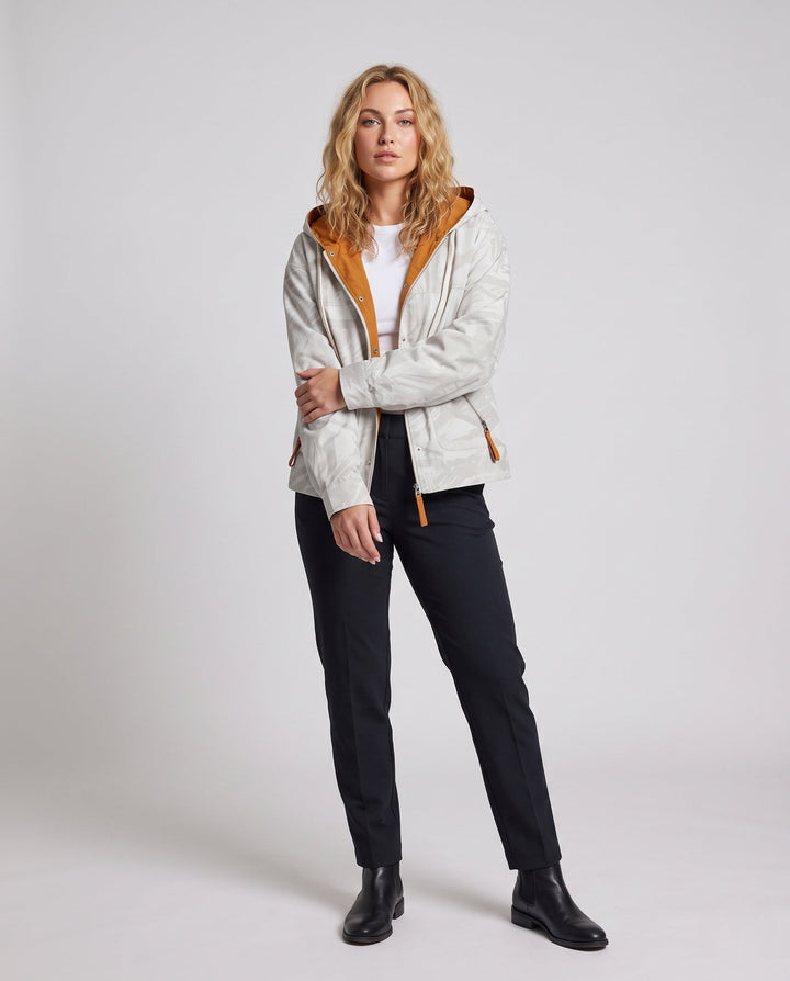 Damska Fashionable Transitional kurtka z kapturem Lumaza