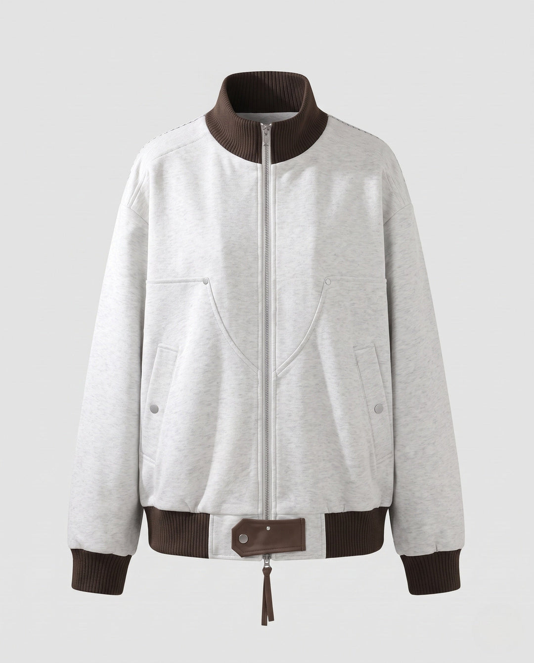 Damska Fashionable Transitional kurtka z ze stójką Lumaza
