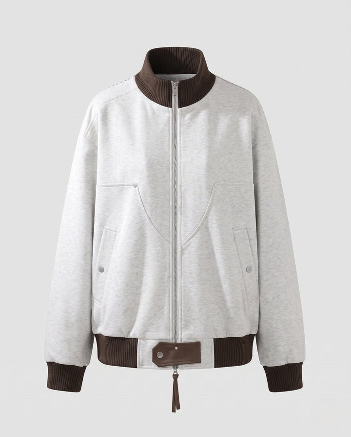 Damska Fashionable Transitional kurtka z ze stójką Lumaza