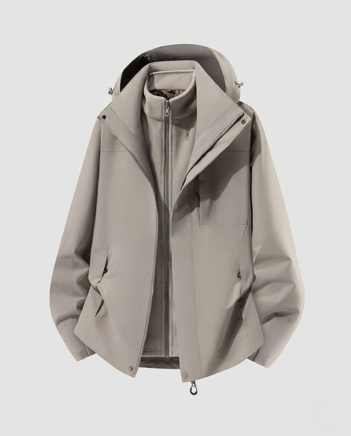 Damska Weatherproof Outdoor kurtka z wysokim kołnierzem Lumaza