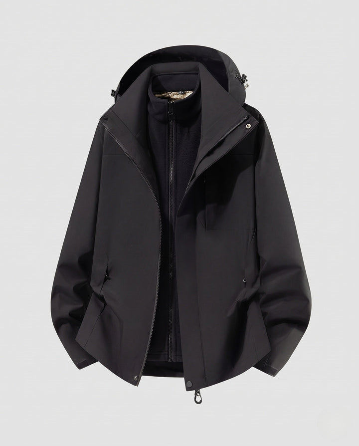 Damska Weatherproof Outdoor kurtka z wysokim kołnierzem Lumaza