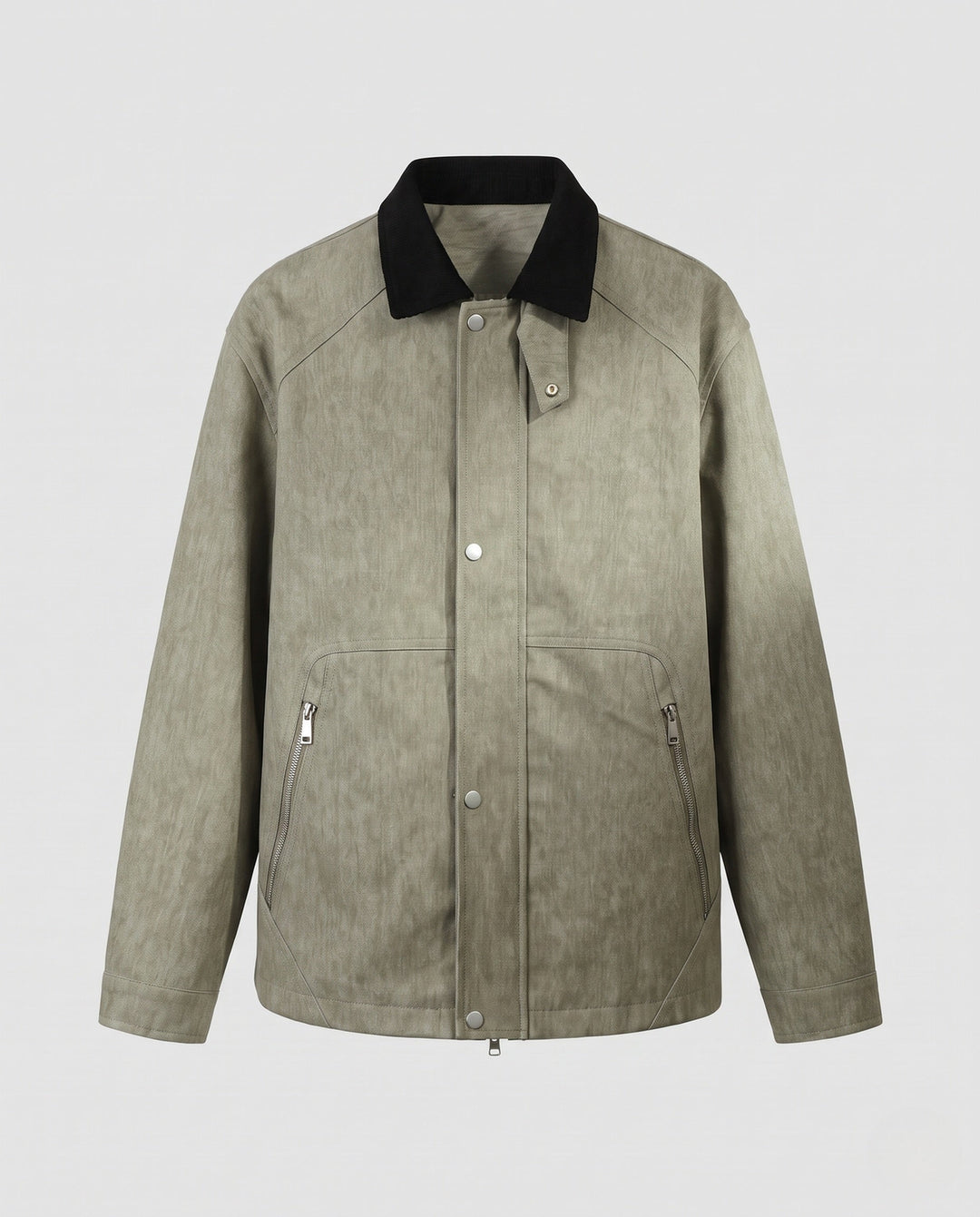 Męski Komfortowy Kurtka z Textured Finish