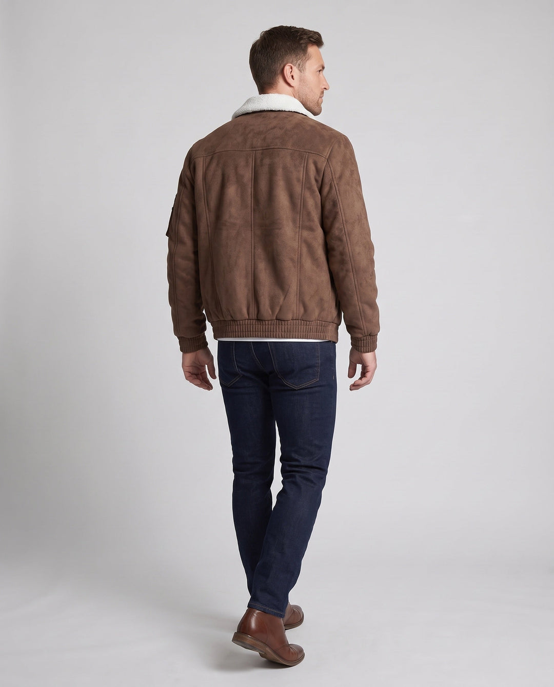 Męski Polar Z podszewką Windbreaker