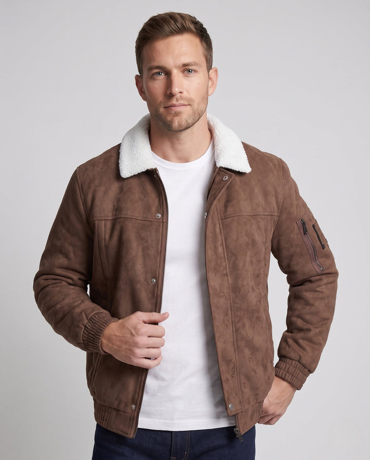 Męski Polar Z podszewką Windbreaker