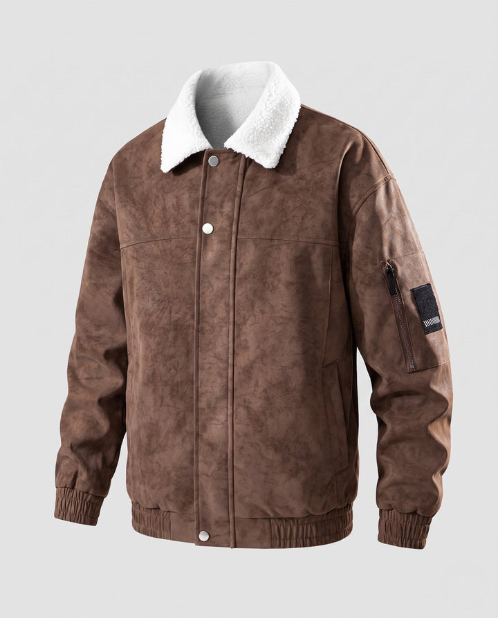 Męski Polar Z podszewką Windbreaker