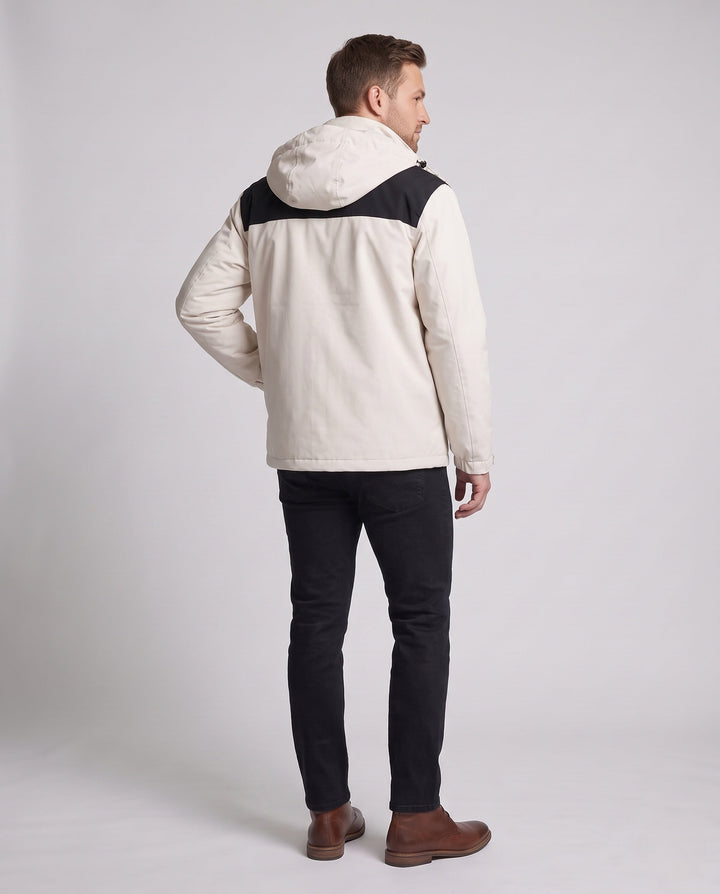 Herren Zweilagige Softshell‑Allwetterjacke mit herausnehmbarer Polar‑Innenjacke
