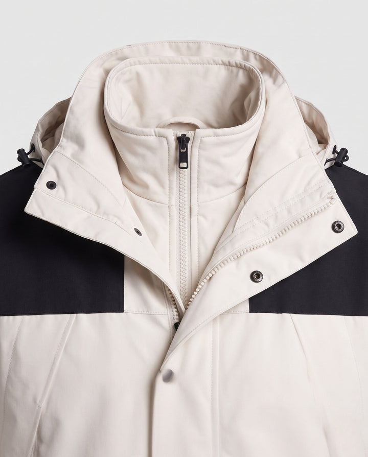 Herren Zweilagige Softshell‑Allwetterjacke mit herausnehmbarer Polar‑Innenjacke