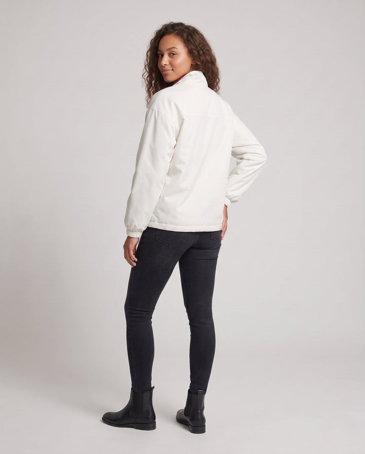 Unisex Wende-Übergangsjacke mit hochschließendem Kragen, Reißverschluss &amp; elastischen Bündchen