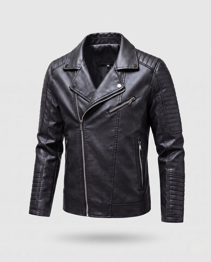 Męski Fashion Biker Kurtka