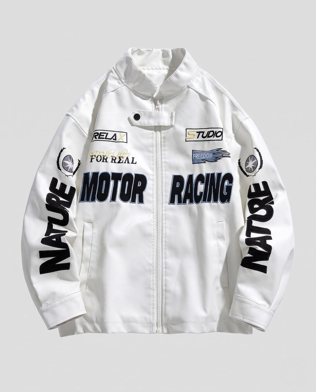 Męski Fashion Racing Kurtka